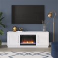 thumbnail image 4 of Henn&Hart 68"W Trasitional Engineered Wood TV Stand in White Finish, 4 of 8
