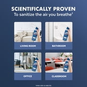 Lysol Air Sanitizer Spray for Air Sanitization and Bacterial Odor Elimination, Air Freshener Alternative, White Linen Scent, 10 oz