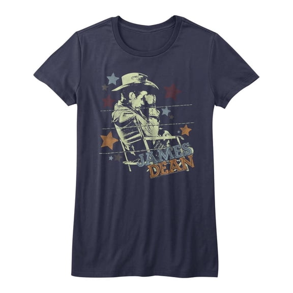 James Dean Icons Cowboy Juniors Short Sleeve T Shirt
