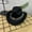 B, variant on Pavied Cowboy Hat Western Hat Fashionable Fedora Fedoras Men Wide For Women Dress Hat Women's And Hats Baseball Cap Casual Hat Hats for Men H M
