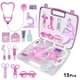 thumbnail image 2 of Niños Infantil Juega Medicina Medicina Kit Equipo de Enfermera Regalo de Juguete Rosa/Púrpura, 2 of 7