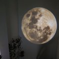 thumbnail image 1 of Kuymtek Lámpara de proyector Moon Earth Lámpara de mesa de dormitorio de niña de proyección recargable USB, 1 of 8