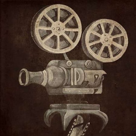 Now Showing Projector Canvas Art - Gina Ritter (24 x 24)