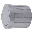 thumbnail image 4 of Inodoro portátil de viaje para exteriores, plegable, con tapa, para camping y senderismo, color gris, 4 of 12