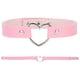 thumbnail image 5 of Choker Unique Cute Exquisite Elegant PU Leather Necklace Heart Shaped Decoration Wear Resistant Adjustable For Anniversary For Concert Party For Daily Wear ANGGREK Otros, 5 of 8