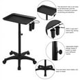 thumbnail image 6 of SmileMart Professional Rolling Salon Black Tray Trolley Cart, 6 of 8