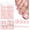 Pink, variant on 240 count Coffee Press Toenails Women Nails with Glue Tabs, Short Square Shape, Material, Press Nails Glue Toenails
