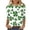 H#Green, variant on Saint Patricks Day Shirt Women Casual Round Neck Tshirts Shamrock Graphic Tees 3/4 Sleeve Loose Fit Blouse Festival Tops