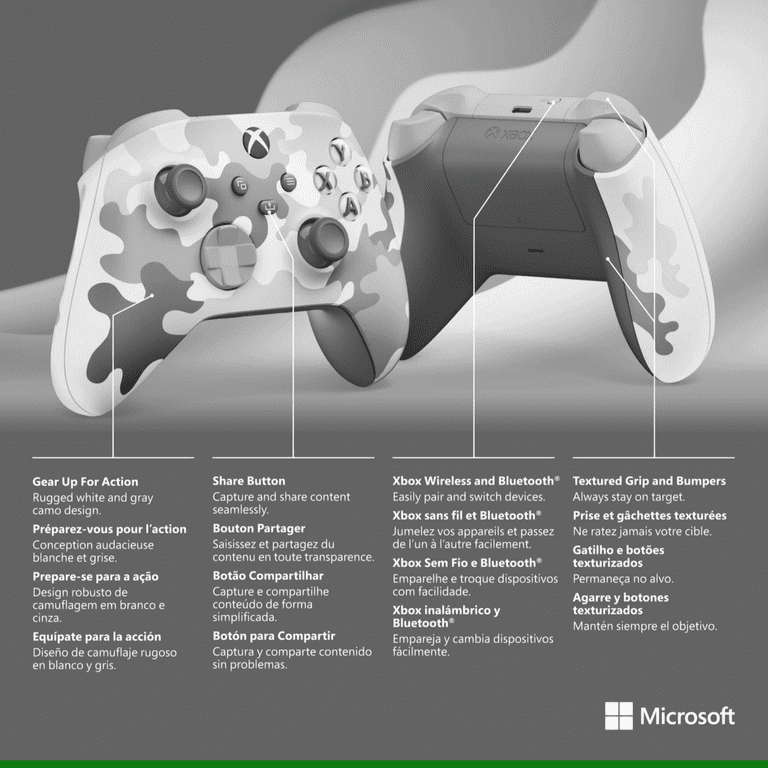 Xbox Wireless Controller – Arctic Camo Special Edition