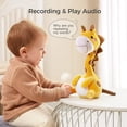 thumbnail image 4 of HEJULIK Dancing Talking Giraffe Toy, Mimicking Twisting Electronic Soft Plush Giraffe Toy with Record & Repeating What You Say, Singing Interactive Baby Toy for Toddler Boys Girls Gifts, 4 of 6