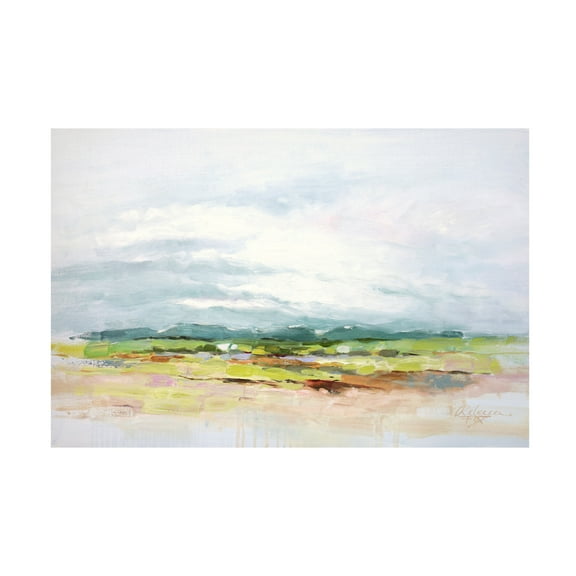 Canvas Wall Art - Rebecca Fox 'One Cloudy Day' Wall Art for Living Room, Bedroom, or Office Décor by Trademark Fine Art - 19 x 12 Inches