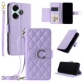 thumbnail image 5 of Funda tipo billetera GANGXUN para Xiaomi POCO M6 4G – Tapa abatible con correa para mujer, 5 of 5