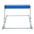 thumbnail image 1 of Adjustable Miter Saw Roller Stand, Triangular Work Attachment, 2PCS Height Adjustable Stand, 390 LB Capacity for Cutting Projects, Efficient and Smooth Loading, 1 of 7