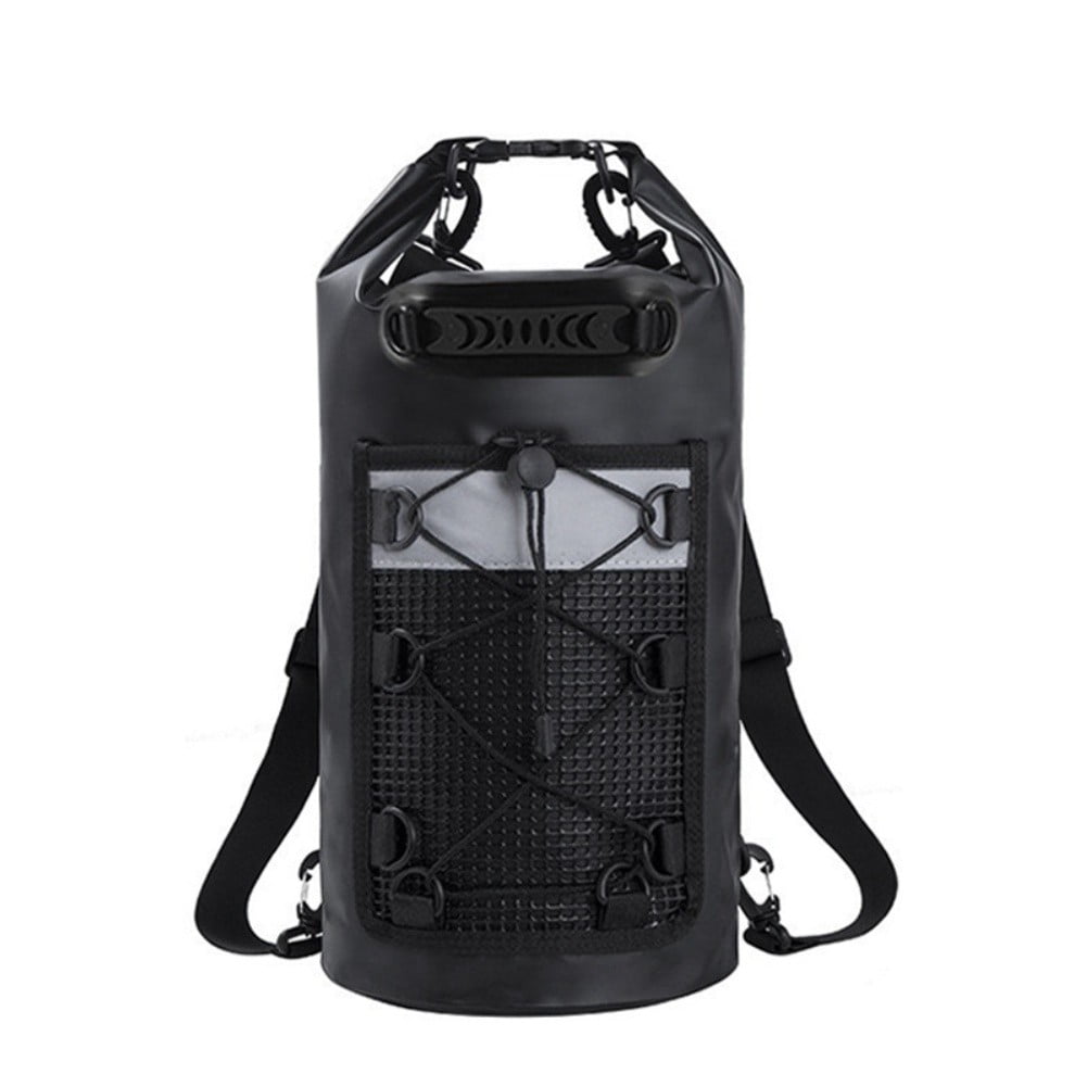 Mosiee Waterproof Dry Bag 10L 20L 30L for Swimming Kayaking Hiking Camping Beach Black 10L Single