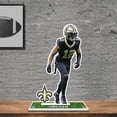 thumbnail image 2 of Chris Olave New Orleans Saints 12'' Player Standee Desktop Display, 2 of 2