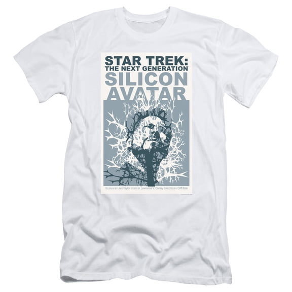 Star Trek Tng Season 5 Episode 4 Adult 30/1 T-Shirt White