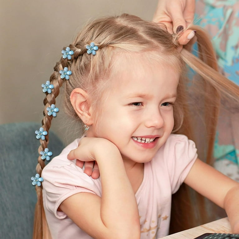 Fancy flower hair clips discount