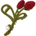 thumbnail image 1 of Pinza para el cabello con forma de flor, pasador para el cabello con forma de tulipán, accesorio para el cabello para mujer, 1 of 5