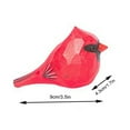thumbnail image 2 of 1PC Small Carved Wooden Northern Cardinal Figurines, Handmade Cardinal Birds Sculpture Craft Set, Cute Cardinal Statues Home Decor Art Carving Work, 2 of 7