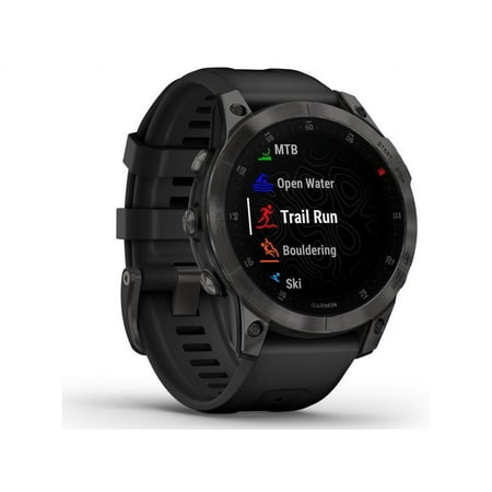 Garmin - epix (Gen 2) GPS Smartwatch 33mm Fiber-reinforced polymer - Titanium