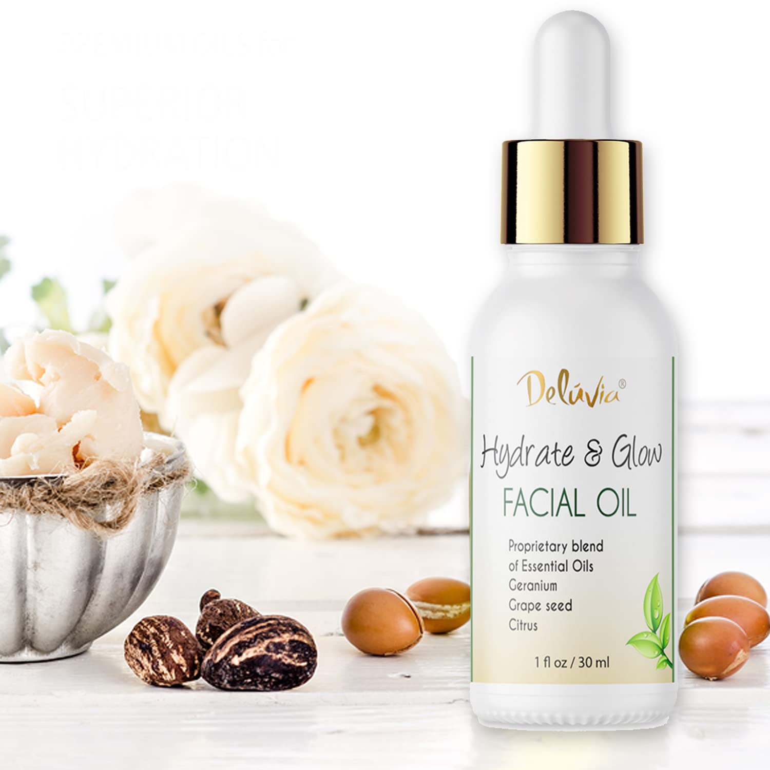 Deluvia Hydrate & Glow Facial Oil