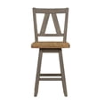 thumbnail image 5 of Lindsey Farm Light Gray Counter Height Swivel Chair (RTA)-Set of 2, 5 of 7