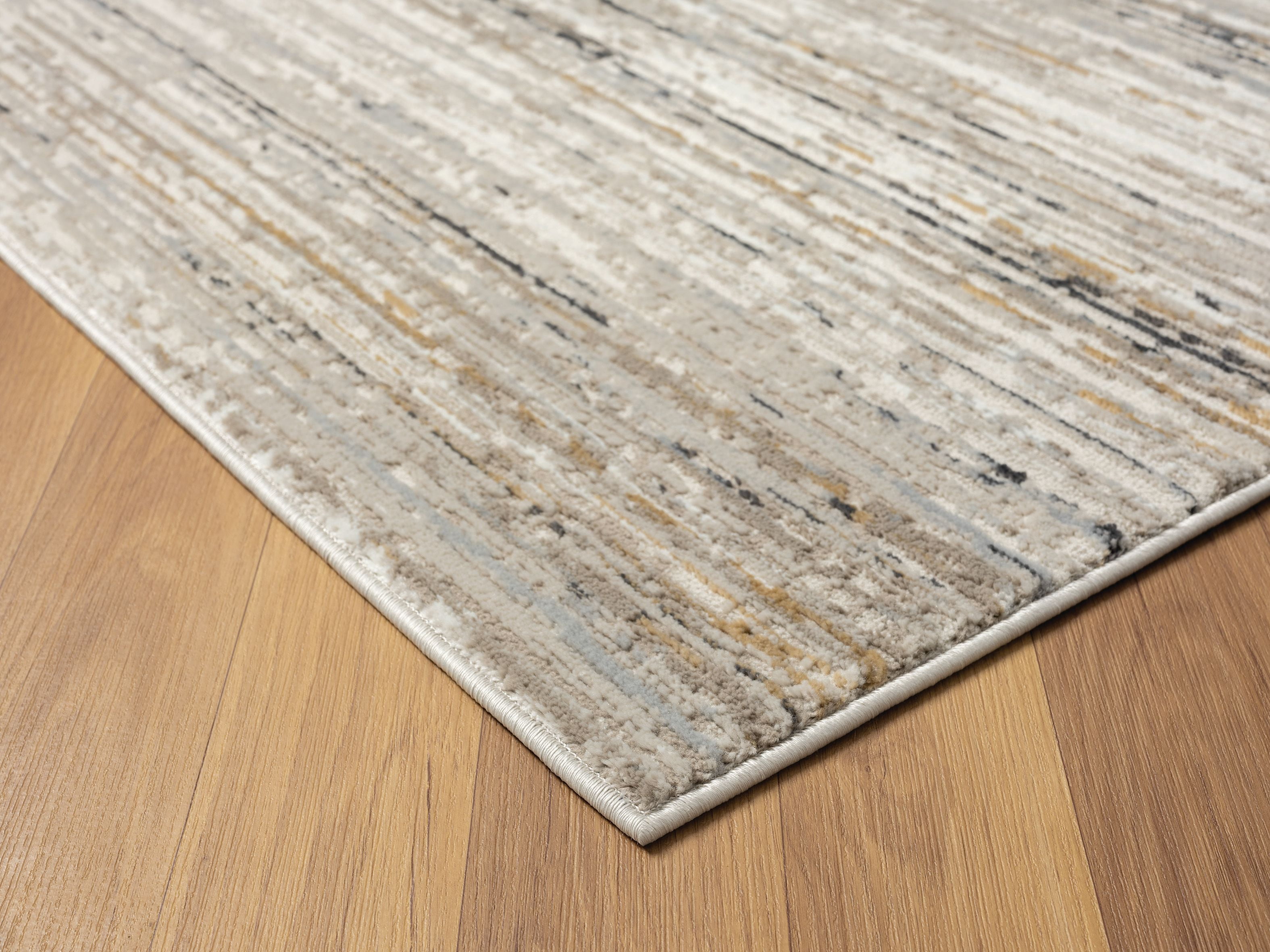 United Weavers Nelson Lalit Modern Abstract Accent Rug, Beige, 1'10" x 3'