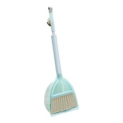 Ohufall Children's Broom And Dustpan Set - Stainless Steel Handle Broom With Dustpan Combo Set, Indoor Broom For Home & Office, Essential Kids Cleaning Supplies