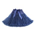 thumbnail image 2 of Mikilon Women's Solid Color Dance Party Dance Ballet Bandage Tutu Skirts, 2 of 3