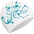 thumbnail image 1 of Adult swimming caps, soft pool caps, elastic pool swimming caps, non-slip silicone swimming caps for boys and girls, 1 of 5
