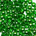 thumbnail image 2 of Miyuki Round Rocaille Seed Bead 11/0 Silver Lined Kelly Green, 2 of 2