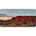 thumbnail image 1 of Nevada Red Rock Scene Photo License Plate, 1 of 1