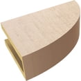 thumbnail image 6 of 4"W x 12"D x 8"H Classic Durham Rough Cedar Woodgrain TimberThane Corbel, Primed Tan, 6 of 6