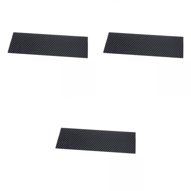 3 Piezas 3 K licencia de Fibra de Carbono licencia de Malla Hoja 125x75mm 0,5 / 2,0 / 3,0 MM