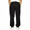 thumbnail image 6 of CYRBOKO Boys Joggers, Spring Elastic Waist Breathable Casual Athletic Pants Black Size 9-10 T, 6 of 6