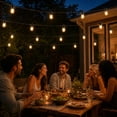 thumbnail image 7 of DAYBETTER S14 Outdoor String Lights, 100FT(2*50FT) Waterproof Hanging Lights, with 30 Shatterproof Edison Bulbs, for Garden, Patio, 7 of 7