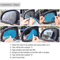 thumbnail image 2 of 8pcs Hd Nano Rainproof Film Protective Film For Wing Mirror Car Window, 2 of 4