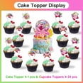 thumbnail image 6 of Kirby Star Party Supplies Birthday Decorations Plates Banner Kids Cake Toppers Set Decor, 6 of 8