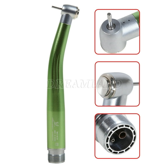 Yabangbang 2 Holes High Speed Handpiece Push Button NSK Style Green