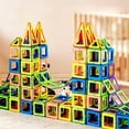 thumbnail image 1 of Bloques de construcción magnéticos de 50 piezas: tamaños grandes y pequeños - Juguetes magnéticos de bricolaje para niños - ¡Juego de construcción de diseñador, regalos para niños!, 1 of 4