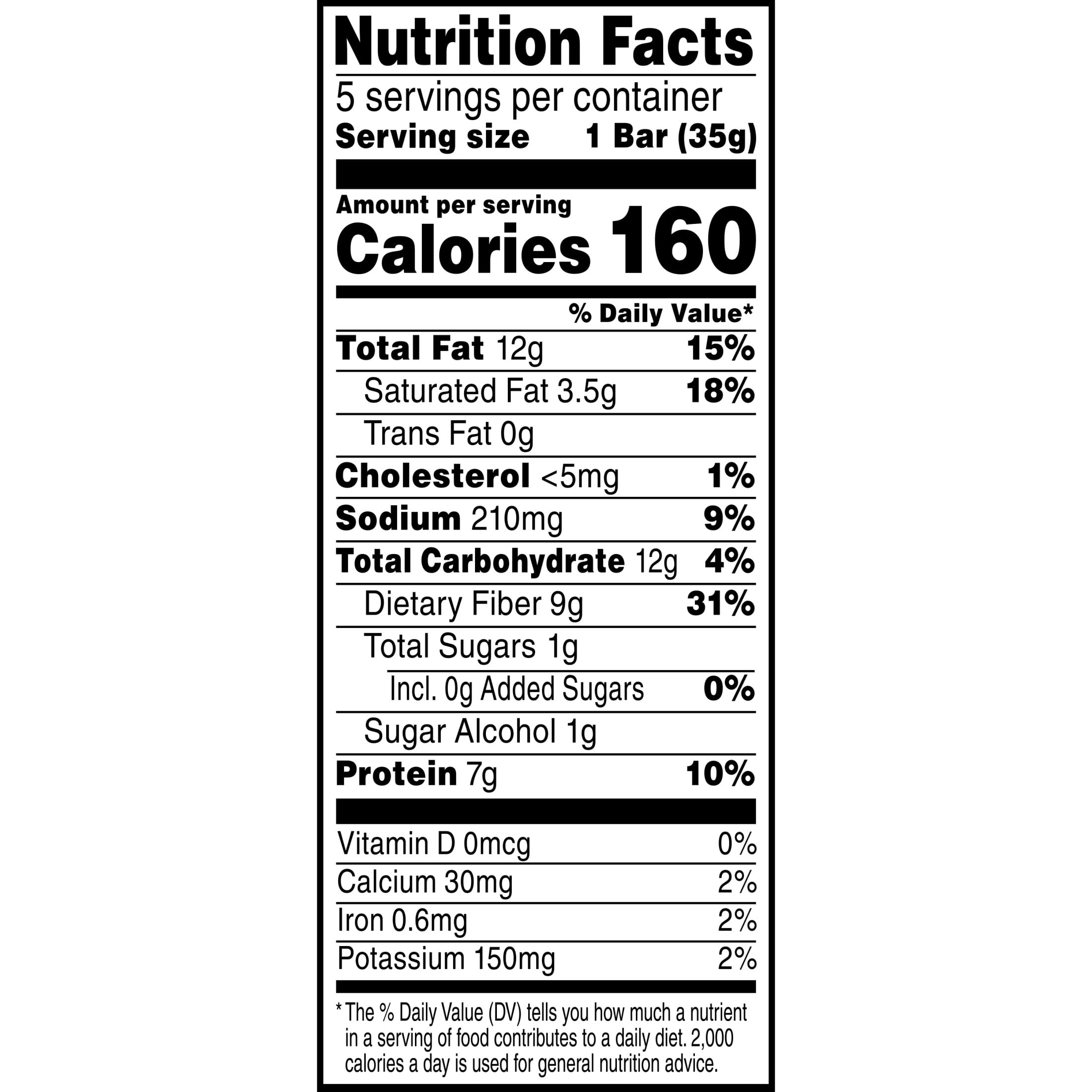 Special K Peanut Butter Fudge Chewy Snack Bars, Keto Friendly, 7g Protein, 6.17 oz, 5 Count