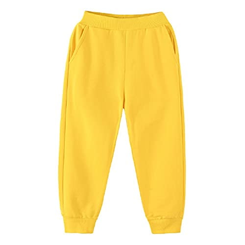 Boys top yellow sweatpants