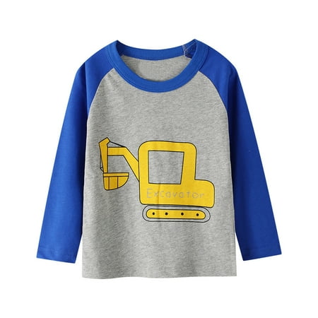 

Toddler Kids Baby Long Sleeve Cartoon Letter Cars Shirt Tops Tee Clothes 3PCS