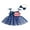 Dark Blue, variant on Okbabeha 4th of July Baby Girl Outfits Toddler Fourth of July Romper Dress American Flag Strap Tulle Bodysuit Tutu Dress Summer Independence Day Clothes