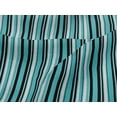 thumbnail image 4 of oneOone Viscose Jersey Turquoise Blue Fabric Stripes Diy Clothing Quilting Fabric Print Fabric By Yard 60 Inch Wide-WDO, 4 of 5