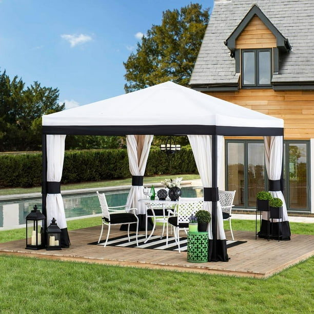 Sunjoy 10 ft. x 10 ft. Steel Gazebo