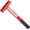 Red, variant on Hinge Adjustment Tool, Hinge Bender Wrench for .134 Gauge 18mm Commercial Door, Heavy Duty Hinges Wrench with Long Handle Rubber Grip