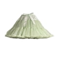thumbnail image 1 of Womens Multi-Layered Solid Pleated Tulle Tutu Puffy Party Club Cosplay Mini Skirt, 1 of 4