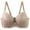 Khaki #05, variant on Paiwinds Women's Lace Push Up Bras, Seamless Everyday Bra for Women, Comfort Breathable T Shirt Bras, Back Closure Full Coverage Plunge Underwire Bras,Cup 75C-100C