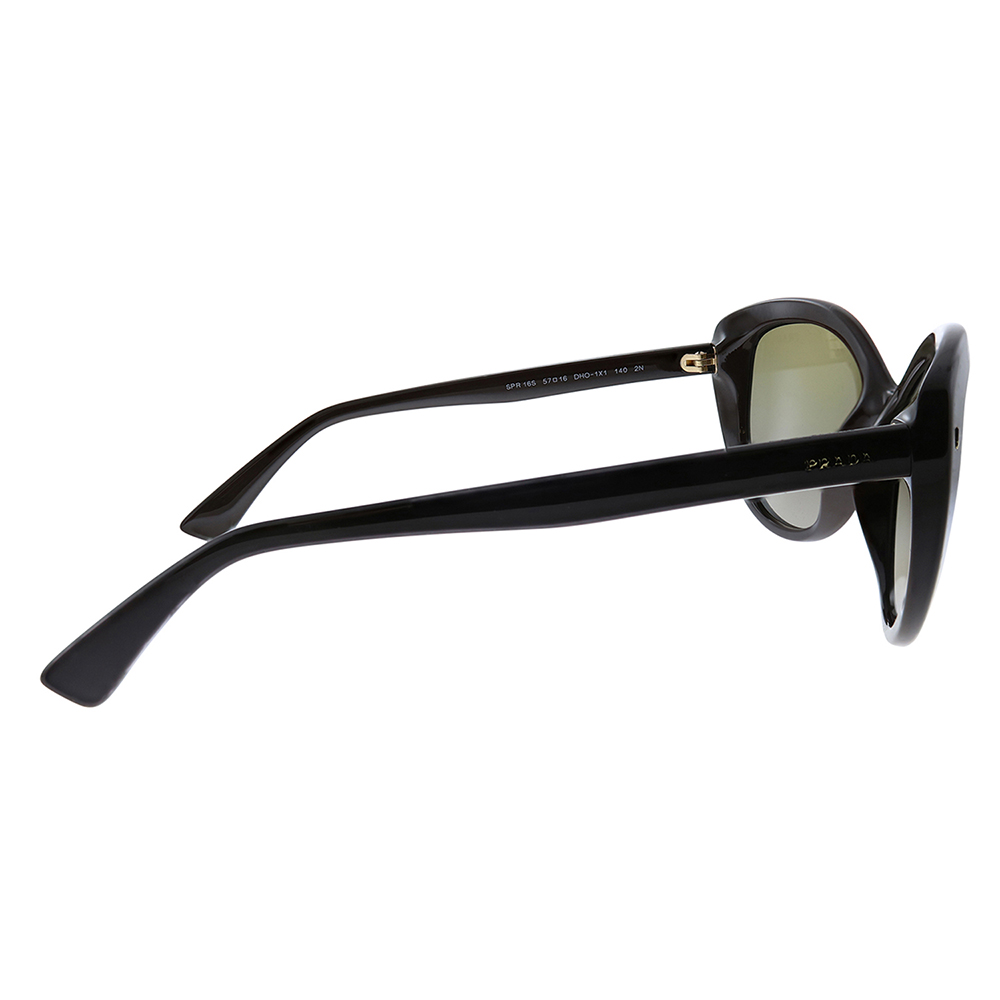 Prada PR 16SS Plastic Womens Cat-Eye Sunglasses Brown 57mm Adult - image 3 of 3